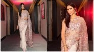 Katrina Kaif's Six Yards of Sheer Elegance Looks Mystical and Mesmerising (View Pics)