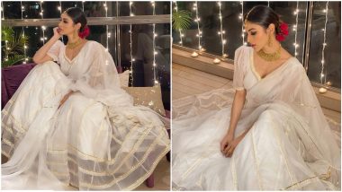 Mouni Roy's Pristine White Lehenga Choli Can Be Yours for Rs 10,000!