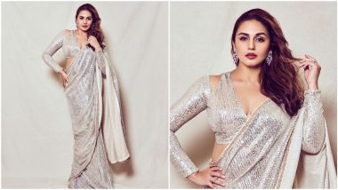 Huma Qureshi Picks a Stunning Sequined Saree and No, It's Not By Manish Malhotra!