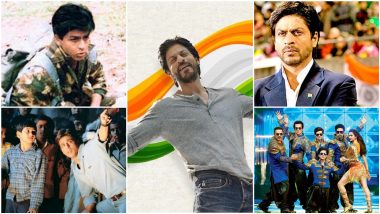 Shah Rukh Khan Birthday Special: How King Khan Promoted Patriotism and Inclusivity in His Movies Right From Start Without the Need To Seek Validation! (LatestLY Exclusive)