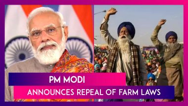 PM Narendra Modi Announces Repeal Of Farm Laws, Urges Protesting Farmers To Return Home