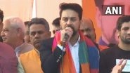India News | BJP Organises 'dangal', SP Orchestrates 'dange': Anurag Thakur Hits out at Akhilesh Yadav