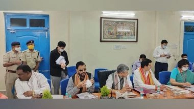 India News | Railway Minister Holds Meeting over Infrastructural Development Works of Railways in Odisha