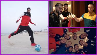 RCB Releases Special Music Video Featuring Virat Kohli, AB de Villiers and Others; Directed by Dhanashree Verma