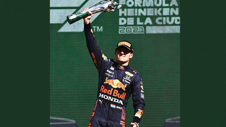 Max Verstappen Wins Mexican Grand Prix 2021, Extends Lead Over Lewis Hamilton by 19 Points in Drivers’ Standings