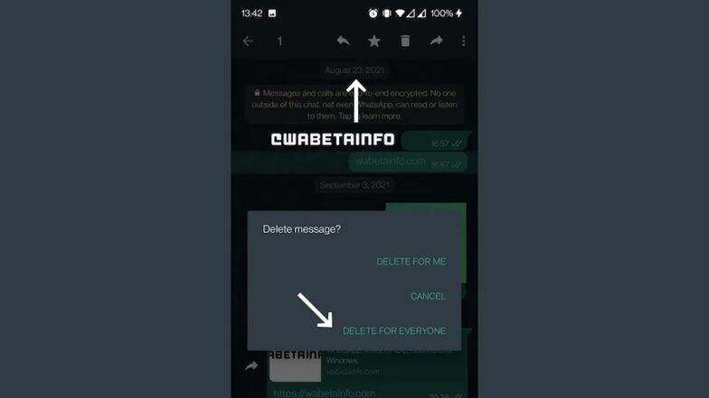 WhatsApp슬롯사이트™s 슬롯사이트˜Delete for Everyone슬롯사이트™ Feature
