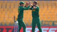 SA vs BAN Stat Highlights T20 World Cup 2021: South Africa Bowlers Shine in Dominant Display