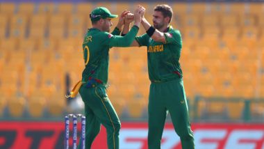 SA vs BAN Stat Highlights T20 World Cup 2021: South Africa Bowlers Shine in Dominant Display