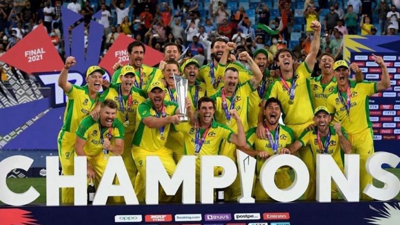 Australian Cricketers React After Claiming Their Maiden T20 World Cup Title Against New Zealand (Check Posts)