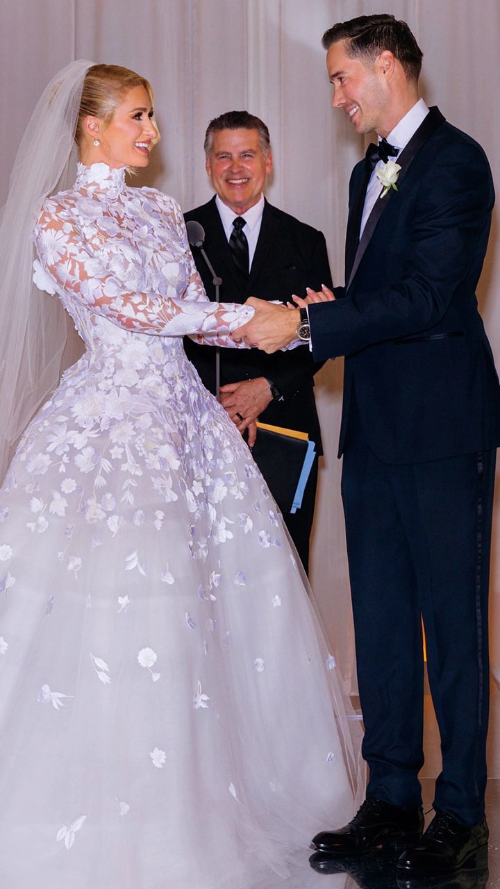 Paris Hilton-Carter Reum&rsquo;s Wedding Pictures Are Proof That Their Wedding Was a Fairy-Tale Affair