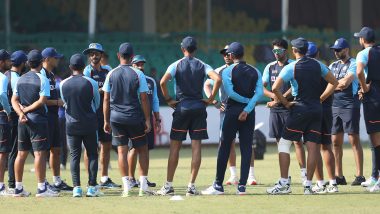 Team India Players Begin Training in Kanpur Ahead of First Test Against New Zealand (See Pictures)