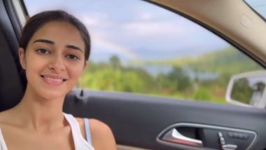 Ananya Panday Shares First Post After Getting Summoned in Aryan Khan Drug Case, Pens ‘Can’t Have Rainbow Without Little Rain’
