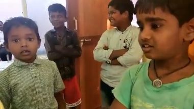 Primary School Student Goes To Andhra Police Station to File Complaint Against Friend For 'Stealing His Pencil,' Cute Video Goes Viral