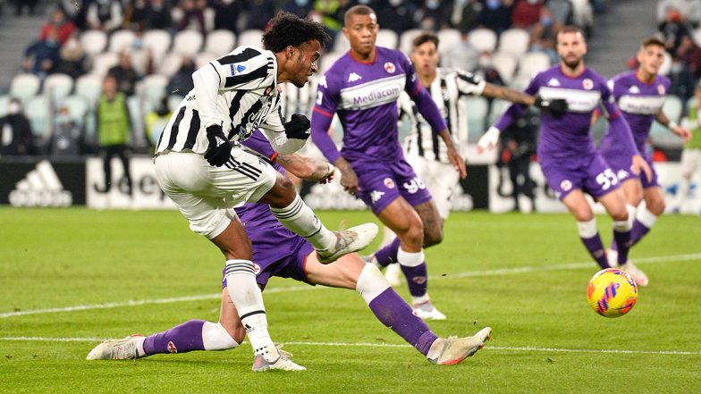 Juventus 1–0 Fiorentina, Serie A 2021–22 Video Highlights: Juan Cuadrado’s Late Strike Seals Win for Bianconeri