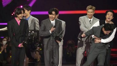 American Music Awards 2021: BTS Wins AMAs 'Artist of The Year' For the First Time as an Asian Artist