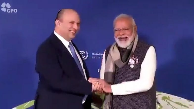 Israeli PM Naftali Bennett 'Invites' PM Narendra Modi To Join His Party, Says 'You Are The Most Popular Man in Israel' (Watch Video)