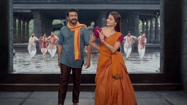 Acharya Song Neelambari: Ram Charan, Pooja Hegde’s BTS Moments Is the Highlight of This Graceful Romantic Track (Watch Lyrical Video)