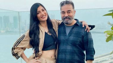 Kamal Haasan ‘Recovering Well’ From COVID-19, Says Daughter Shruti Haasan as She Expresses Gratitude Towards His Well Wishers