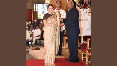 Kangana Ranaut Opens Up on Winning Padma Shri Award 2020, Says ‘The Honour Will Shut Down Those Who Keep Speaking Against Me’ (Watch Video)