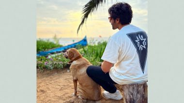 Kartik Aaryan Thanks Fans For the Lovely Birthday Greetings, Treats Them With Adorable Photo Alongside His Pet Dog