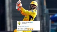 IPL 2022 Mega Auction: Ravindra Jadeja Leaves Cheeky Comment on CSK&rsquo;s &lsquo;Retention Tension&rsquo; Post, See What He Wrote