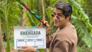 Shehzada: Sunny Hinduja Poses With the Clapperboard as He Joins Cast of Kartik Aaryan, Kriti Sanon&rsquo;s Upcoming Film
