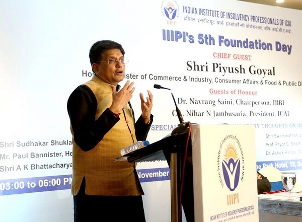 India News | Insolvency and Bankruptcy Code, 2016 a Gamechanger Reform, Says Piyush Goyal