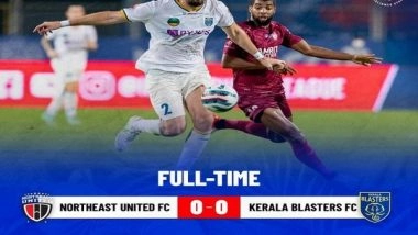 Sports News | ISL: NorthEast and Kerala Share Points in Intense Bout