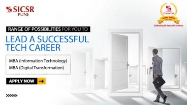 Business News | Enrol Now for SNAP To Upskill with SICSR's MBA Programmes