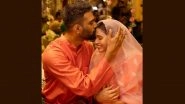 Singer Shalmali, Known for Songs Like &lsquo;Balam Pichkari&rsquo; and &lsquo;Lat Lag Gayee&rsquo;, Gets Married With Beau Farhan Shaikh! (View Pics)