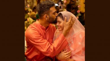 Singer Shalmali, Known for Songs Like ‘Balam Pichkari’ and ‘Lat Lag Gayee’, Gets Married With Beau Farhan Shaikh! (View Pics)