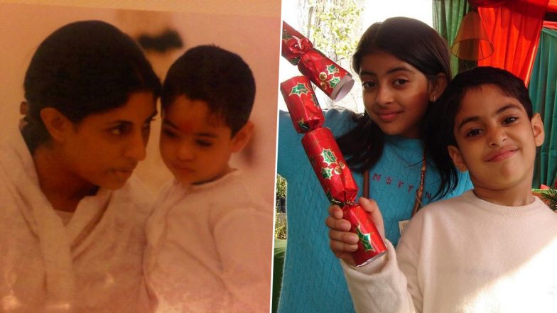 Mommy Shweta Bachchan, Sis Navya Naveli Nanda Share Unseen Pics From Agastya’s Childhood On His 21st Birthday And It’s Adorable!