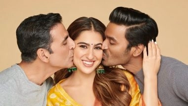 Entertainment News | Aanand L Rai Shares First Look Motion Posters of Akshay, Sara, Dhanush from 'Atrangi Re'