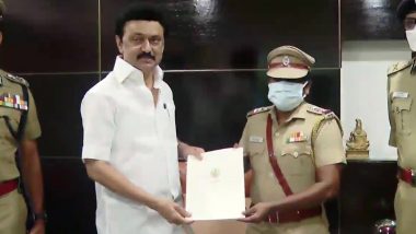 Inspector Rajeshwari Felicitated by Tamil Nadu CM MK Stalin for Her Rescue Work Amid Chennai Rains