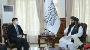 World News | Afghanistan's Acting FM Discusses Bilateral Relations, Trade with Chinese Envoy