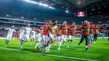 Cristiano Ronaldo's Portugal Suffers From Shocking 1-2 Defeat Against Serbia in FIFA World Cup 2022 European Qualifiers (Watch Video Highlights)