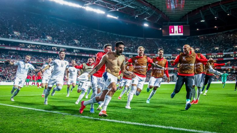 Cristiano Ronaldo's Portugal Suffers From Shocking 1-2 Defeat Against Serbia in FIFA World Cup 2022 European Qualifiers (Watch Video Highlights)