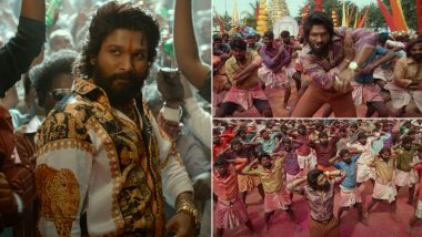 Pushpa The Rise – Part 1 Song Eyy Bidda Idhi Naa Adda: Allu Arjun’s Swag And Moves Makes This Track A Mass Number! (Watch Lyrical Video)