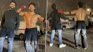 Ganapath: Tiger Shroff Flaunts His Perfect Abs as He Shares Pictures From Sets of the Film With Jackky Bhagnani