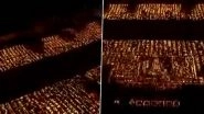 Ayodhya Deepotsav 2021: World Record Created in the Land of Lord Ram; Over 9 Lakh Diyas Lit Along Saryu River