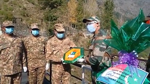 Diwali 2021: India, Pakistan Armies Exchange Sweets on LoC in Kashmir