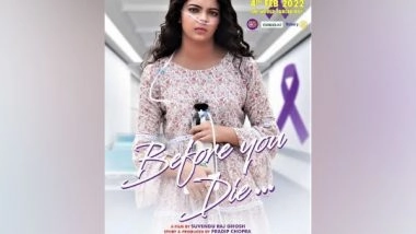 Business News | Suvendu Raj Ghosh and ILEAD's Next 'Before You Die' to Release on 4th February, 2022