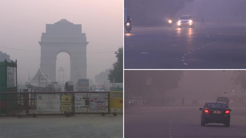 Delhi Air Pollution: Air Quality Continues to Remain in 'Very Poor' Category in National Capital, AQI Stands at 386