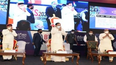 India News | Vice President Inaugurates Bengaluru Tech Summit 2021;  Calls for Technological Interventions in Agriculture, Education