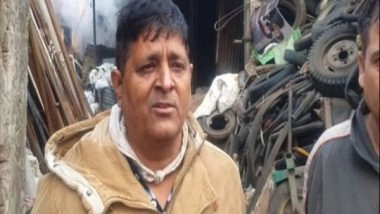 India News | Haryana: Fire Breaks out in Yamunanagar Scrapyard; 3 Children Among Four Dead