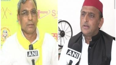 India News | SBSP National President to Join Akhilesh Yadav's 'Samajwadi Vijay Yatra' from UP's Ghazipur to Azamgarh on Nov 16