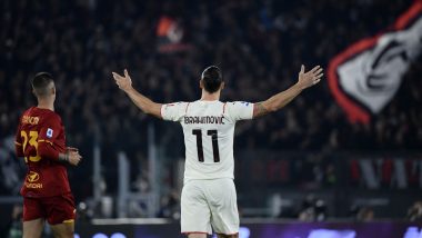 Zlatan Ibrahimovic's Brace Goes in Vain As AC Milan Suffers From Shocking 4-3 Defeat Against Fiorentina in Serie A 2021-22 Match