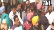 India News | Arvind Kejriwal Joins Protest of Contractual Teachers in Punjab's Mohali