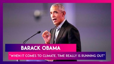 Barack Obama, Former US President Asks Countries To Do More To Address Climate Change At COP26 In Glasgow
