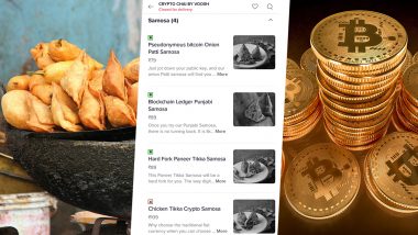 Crypto Chai, Blockchain Ledger Punjabi Samosa And More: This Post About a Bangalore Restaurant's Cryptocurrency Menu Is Going Viral!